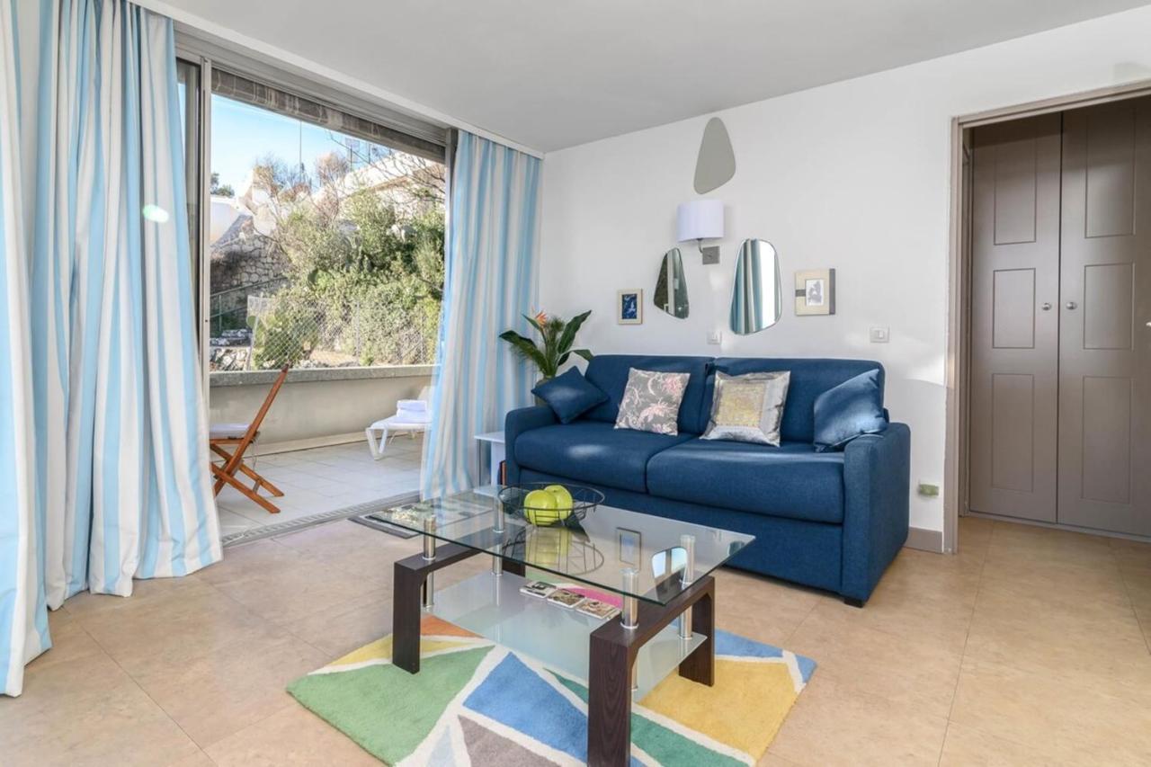 Air-Conditioned Apartment With Sea View Furnished Terrace & Parking Cap-d'Ail Luaran gambar