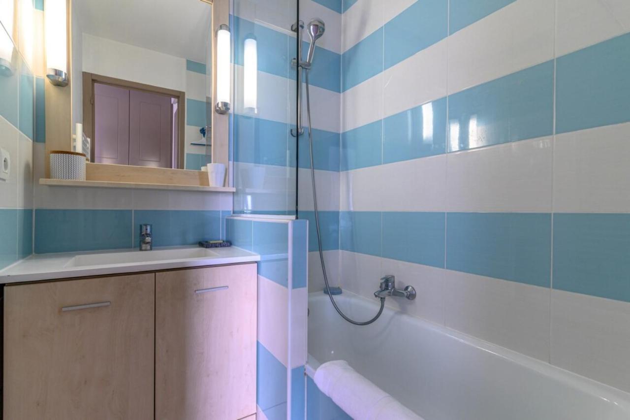 Air-Conditioned Apartment With Sea View Furnished Terrace & Parking Cap-d'Ail Luaran gambar