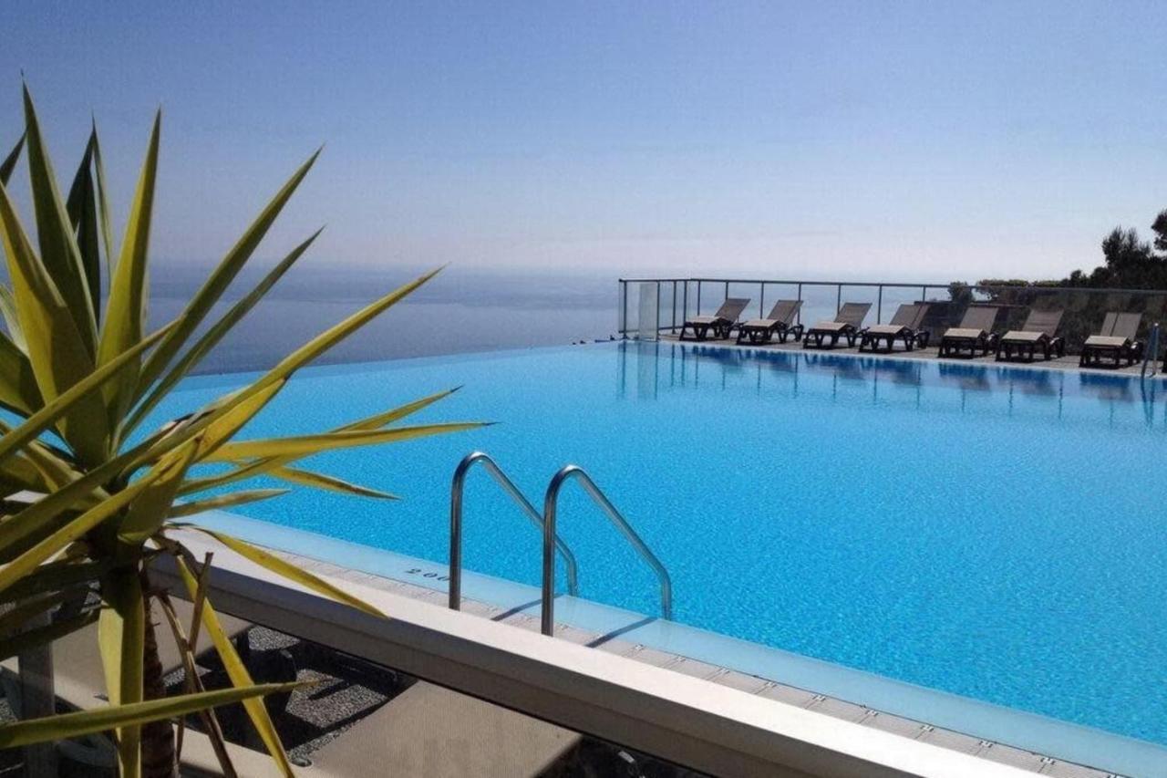 Air-Conditioned Apartment With Sea View Furnished Terrace & Parking Cap-d'Ail Luaran gambar